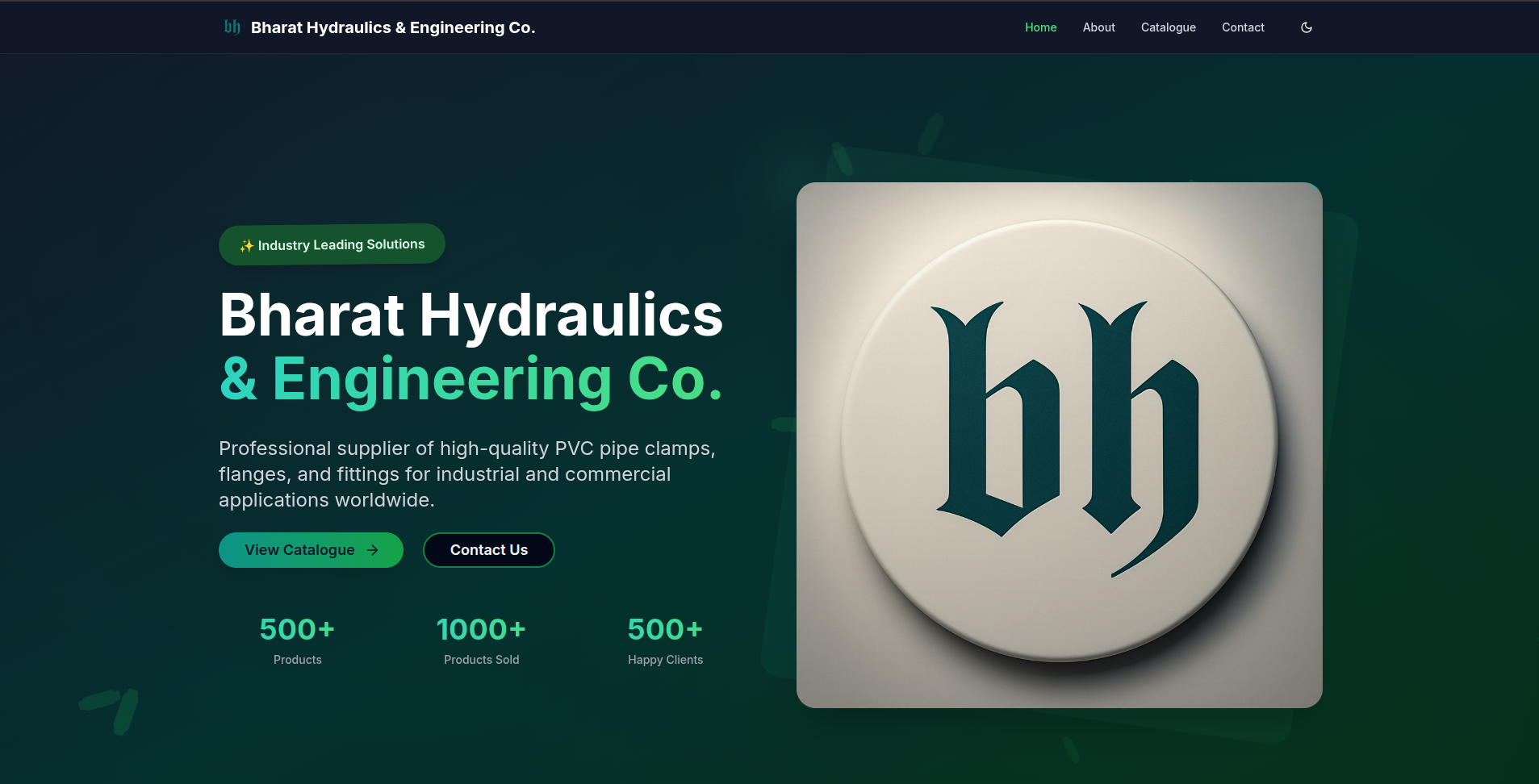 Bharat Hydraulics and Engineering Company Website